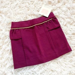 Janie & Jack • Maroon Skirt